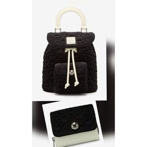 Loungefly‎ Disney Nightmare Before Christmas Quilted Backpack & Embossed Wallet!